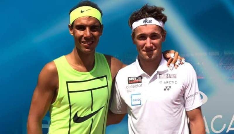 Trained Rafael Nadal's academy now playing the final of the French Open against him