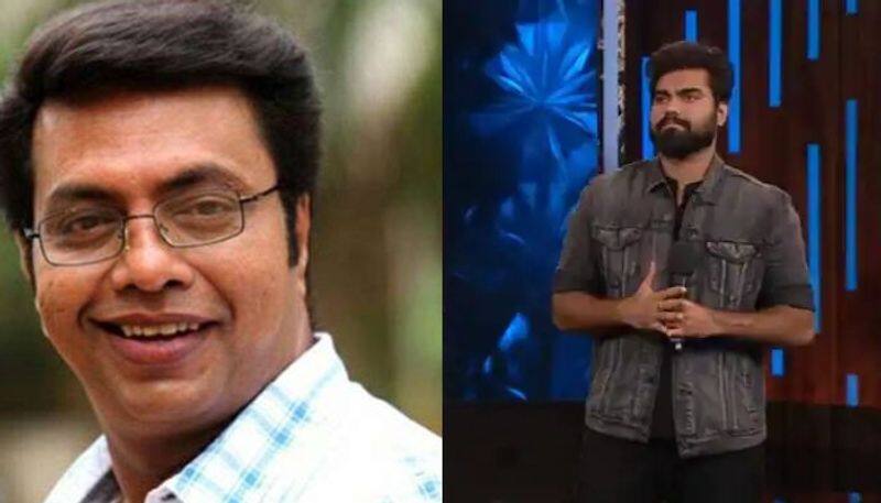 actor shammy thilakan facebook post about bigg boss star doctor robin