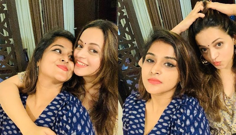 artist Ramya Nambessan birthday wish to bhavana