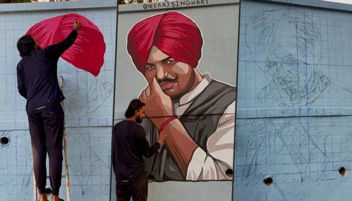 Mumbai artist pays tribute to Sidhu Moose Wala in a unique way; Netizens call it ‘mind blowing’