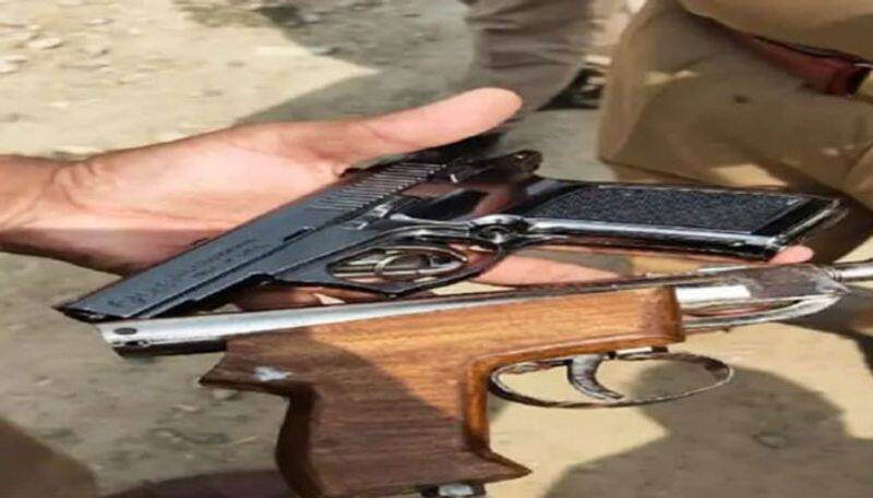 Police seized guns from Hindu Front executive's house in Coimbatore