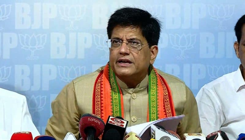 union minister piyush goyal fires on brs and congress ksp