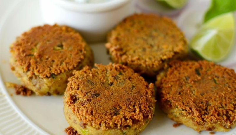 easy recipe of healthy and tasty chickpea kebab 