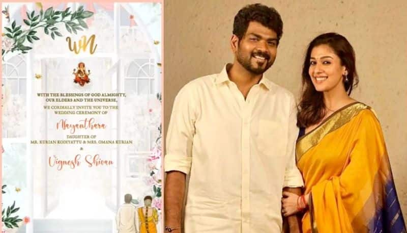 Nayanthara Vignesh Shivan Wedding invitation video went viral