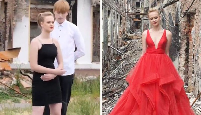 Poise amidst wreckage: Graduation waltz of Ukrainian students leaves world numb watch snt