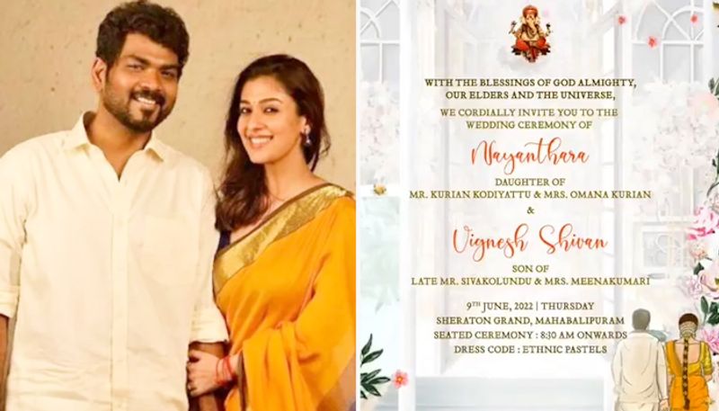 Nayanthara Vignesh Shivan's wedding invite video goes viral-tgy