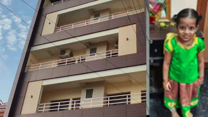 Baby girl killed after falling from 4th floor in thanjavur