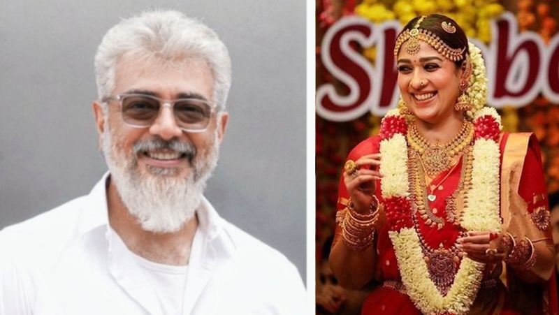 Actor Ajith not attend nayanthara vignesh shivan wedding but his family present 