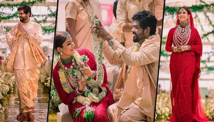 Nayanthara-Vignesh Shivan wedding: Couple shares first set of pics as bride and groom