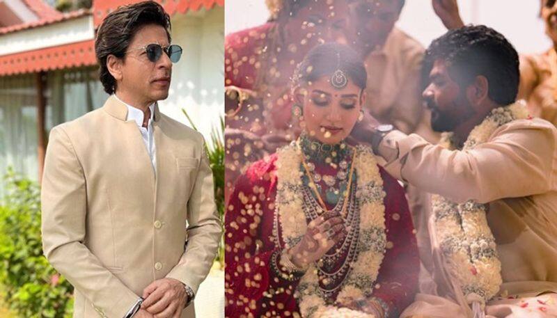 Shah Rukh Khan trolled for attending Nayanthara Vignesh wedding vcs 