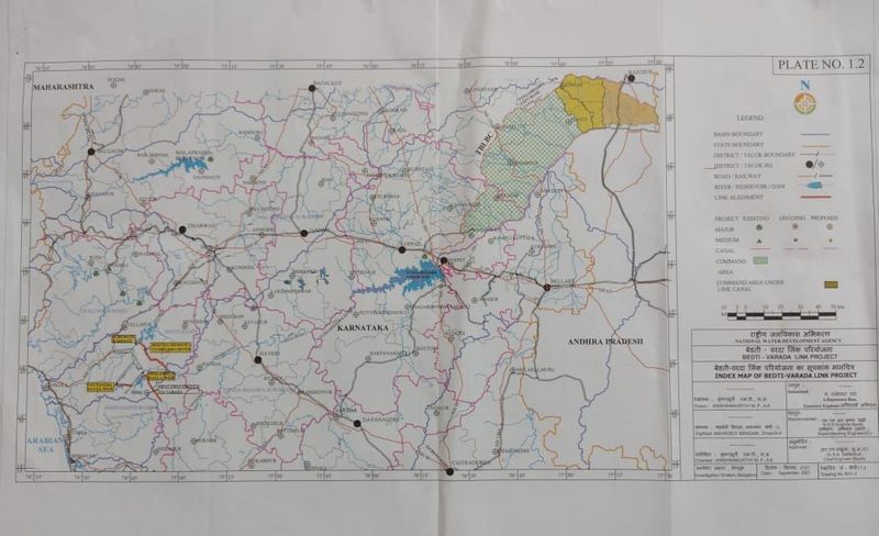 Bedti Varada River Alignment