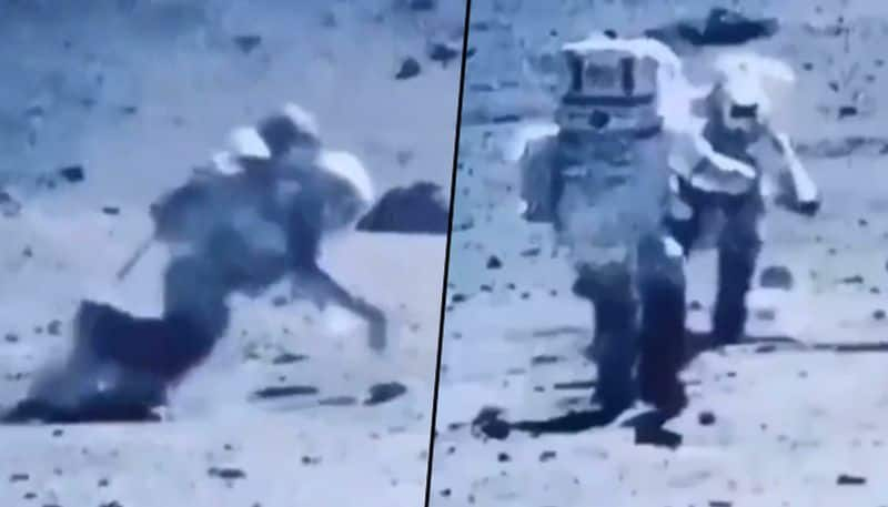 NASAs blooper shows astronauts stumbling while walking on the Moon; viral video - gps