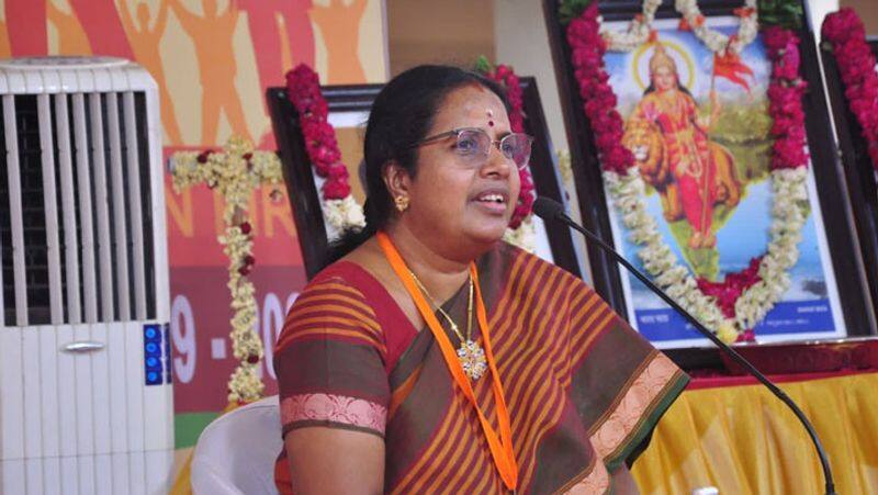 Kovai south BJP MLA Vanathi Srinivasan admitted to hospital-rag