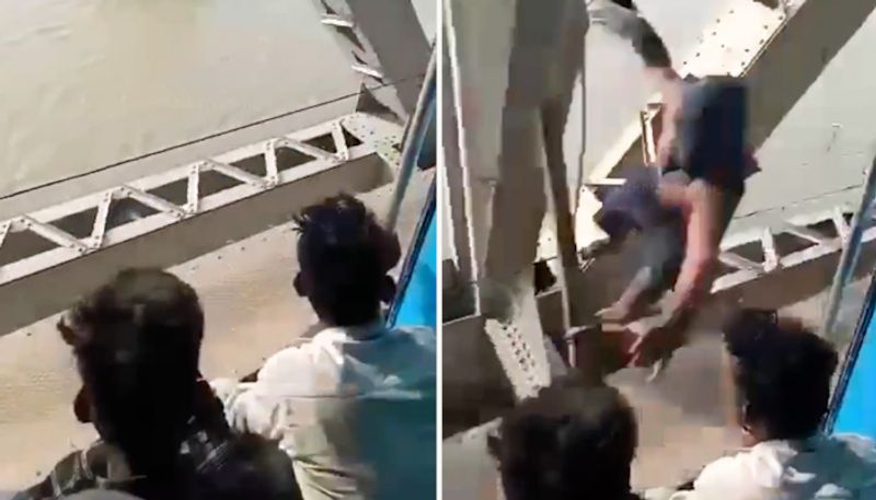 Spider Man thief? Man snatches passenger's phone from a moving train in Bihar; Watch clip-tgy