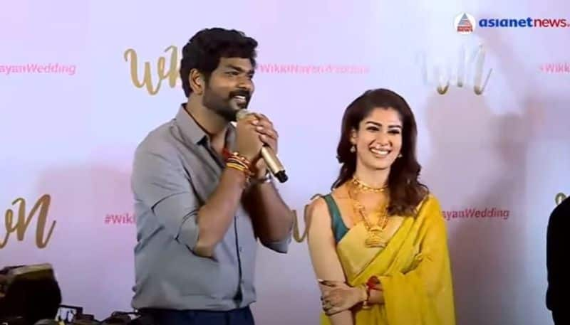 vignesh shivan recalls the place he first met nayanthara video