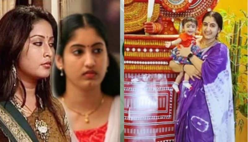 serial manasaputhri star shared video with her daughter