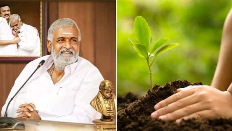 Minister sekar babu speech about Gold coins will be given on the kalaignar birthday next year to those who maintain the saplings properly 