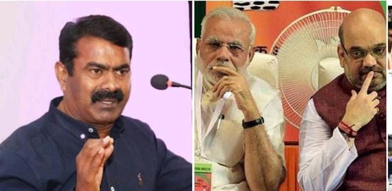 Seeman has said that he will file a case in court to block BJP's lotus symbol KAK