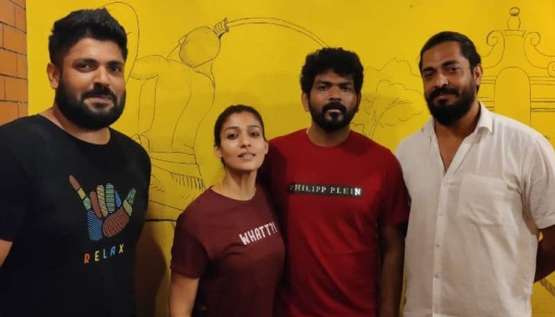 nayanthara and vignesh shivan visited restaurant in kochi panampilly nagar