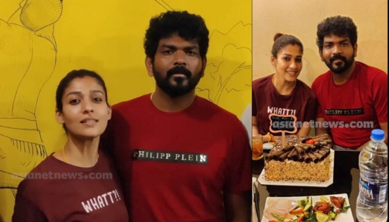 nayanthara and vignesh shivan visited restaurant in kochi panampilly nagar