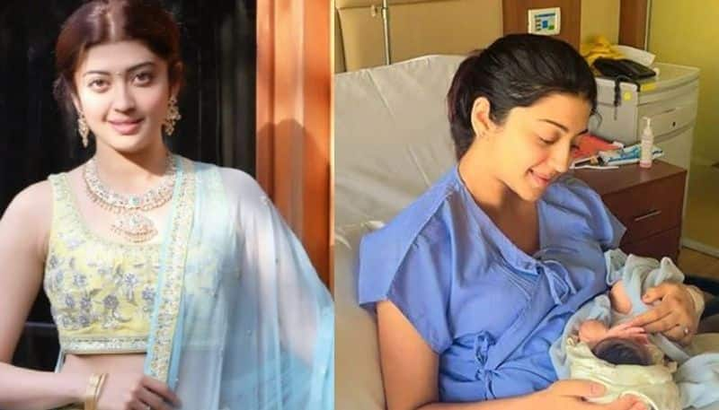 new mother actress pranitha subhash shared video of her pregnancy experience