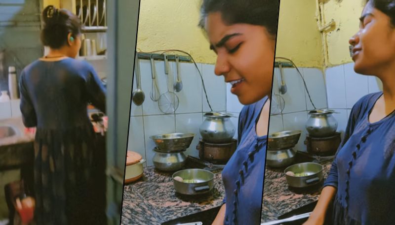 Jharkhand woman sing's Ali Sethi's 'Pasoori' while working in kitchen; video goes viral - gps