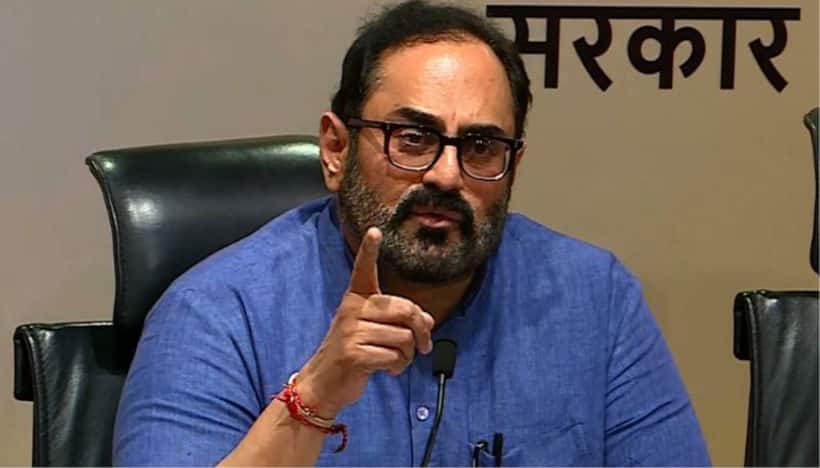 'చిల్ల‌ర రాజ‌కీయాలు'.. కొత్త‌ పార్ల‌మెంట్ ర‌గ‌డ‌పై ప్ర‌తిప‌క్షాల‌పై కేంద్ర‌మంత్రి రాజీవ్ చంద్రశేఖర్ ఫైర్
