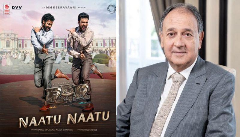 Cap Gemini chairman challenges Indians shared the link to the song  Naatu Naatu