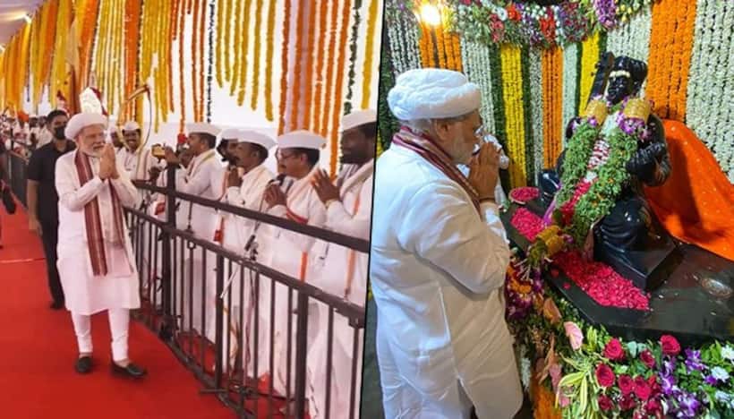 No discrimination in welfare schemes, says PM Modi as he follows saint Tukaram's teaching