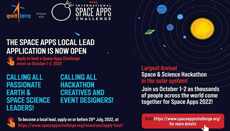 ISRO collaborates with NASA for Space App challenge know last date to apply other details gcw