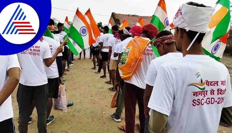 Youth marches on foot from Nagpur to Delhi demanding employment gow