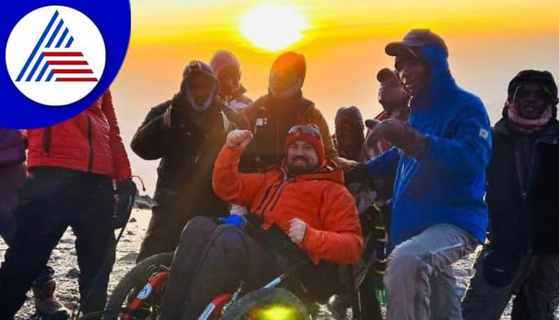 Manchester Bomb Attack Survivor climbs mount Kilimanjaro on Wheelchair akb