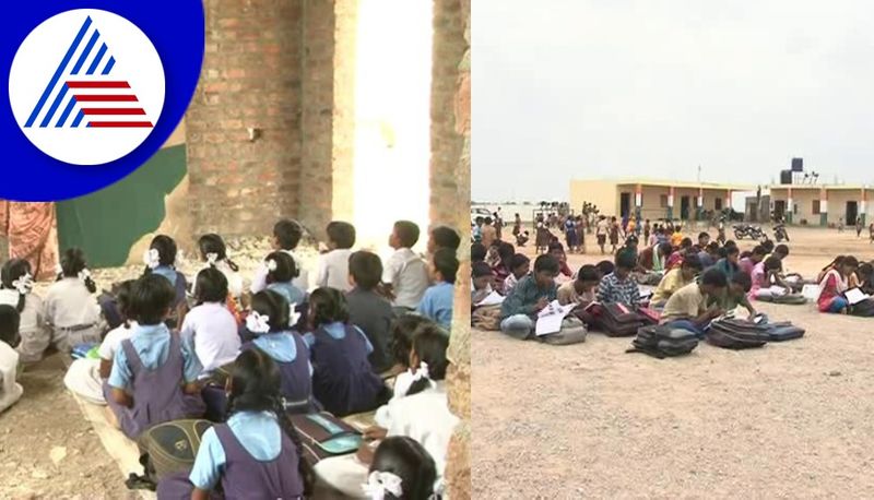 Govt schools condition bad to worse in Raichur district student and teacher appeal for renovation akb