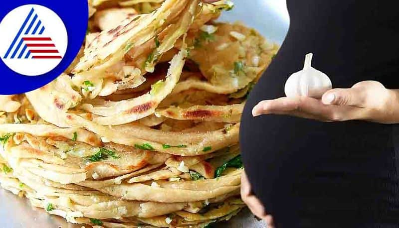 Garlic Roti Recipe for pregnant women to reduce obesity during pregnancy 