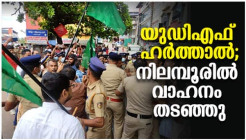 UDF hartal in Kerala buffer zone issue 