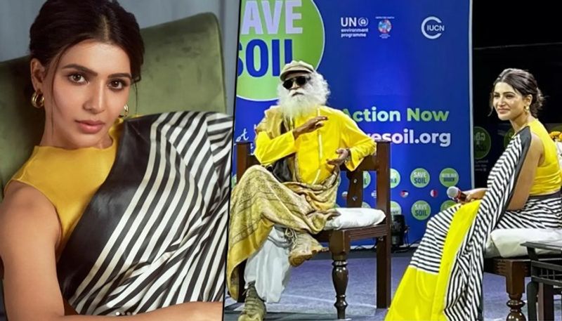 WATCH  Sadhguru teases Samantha Ruth Prabhu for being late to Save Soil event RBA