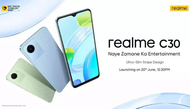 Realme C30 launched in India starting at Rs 7,499