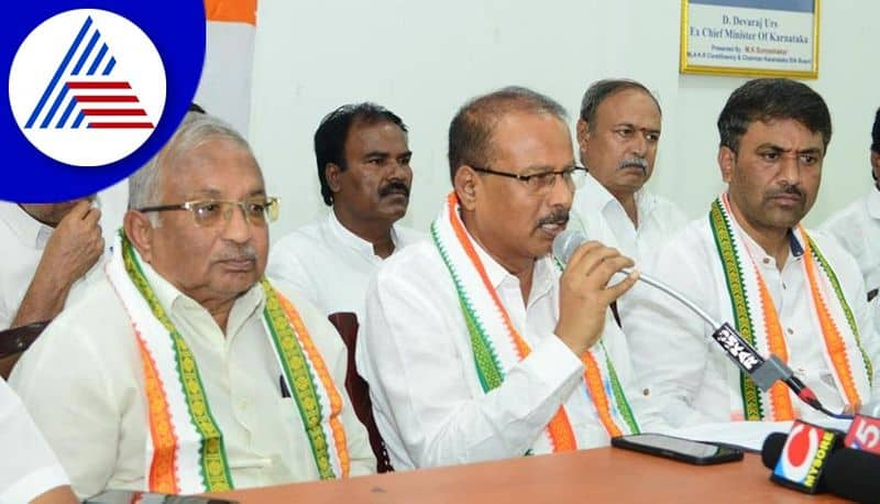 Congress Leader R Dhruvanarayan Outrage Against Bjp In Mysuru gvd