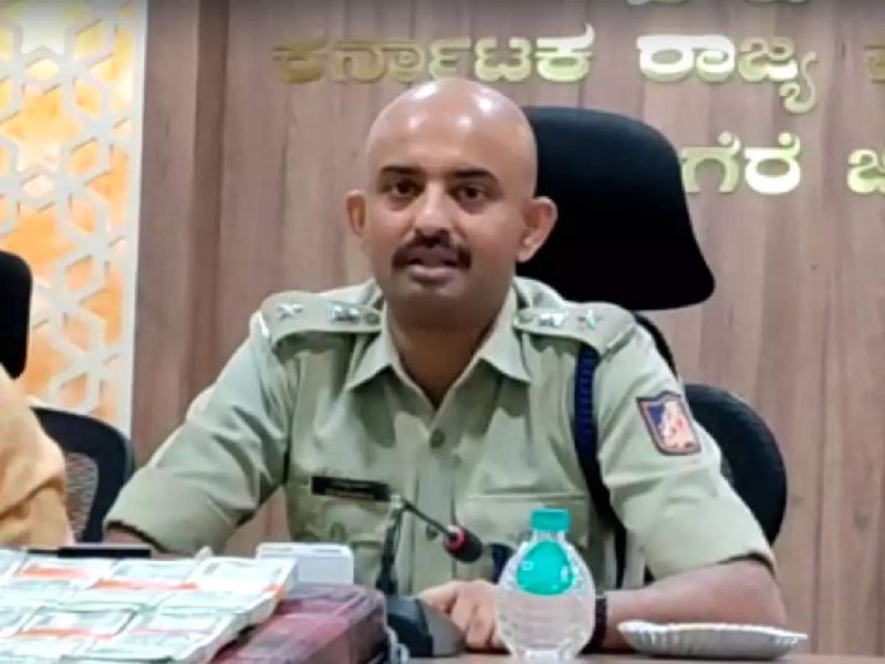 davanagere SP time sense Saves PSI Life From Heart Attack rbj