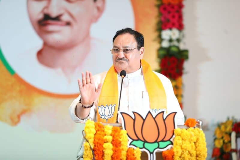 JP nadda focus on Karnataka Ahead of Election visit chitradurga for ZP TP polls preperation ckm