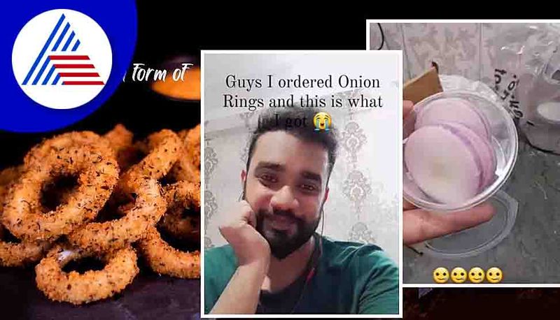 Man orders onion rings watch what he gets akb