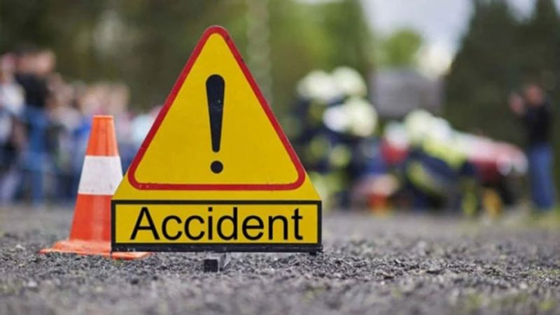 two wheeler - sand lorry collided...four people killed