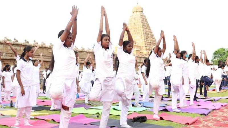 International Yoga Day celebrations held 75 prominent heritage spots 