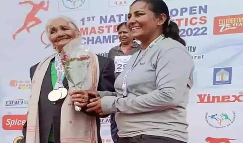 1 लीटर दूध, 250 ग्राम घी...105 साल की परदादी की है डाइट, 100 मीटर की रेस में तोड़ा रिकॉर्ड