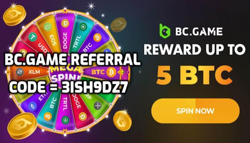 BC.Game Referral Promo Code: 3ish9dz7 (Use for best sign-up bonus)-snt