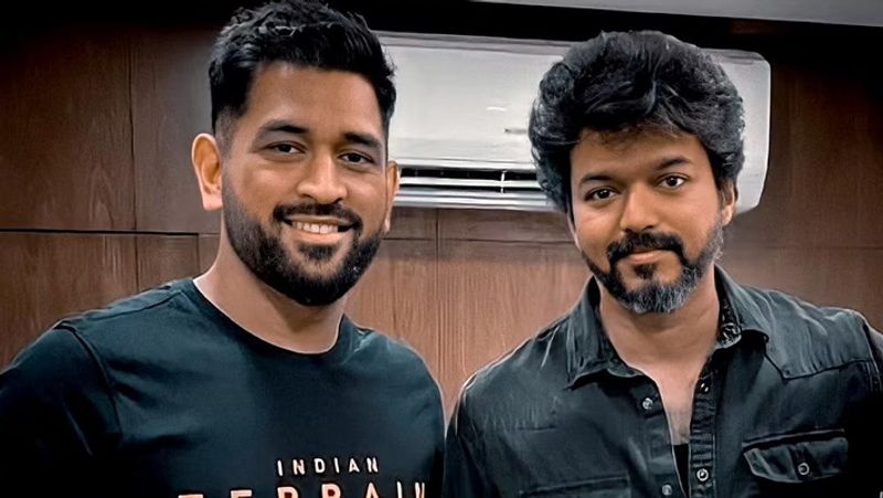 MS Dhoni Act with Vijay Thalapathy 68th Movie JMS