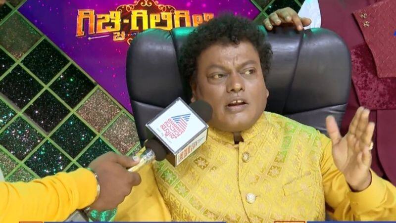 Actor Sadhu Kokila talks about gichchigiligili reality show with suvarna news sgk