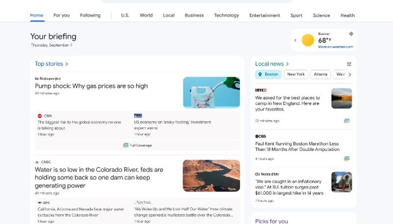 Google News Launches Redesign to Mark 20th Anniversary