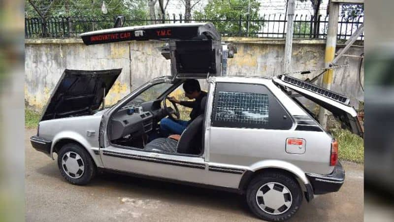 kashmir based maths teacher builds solar car