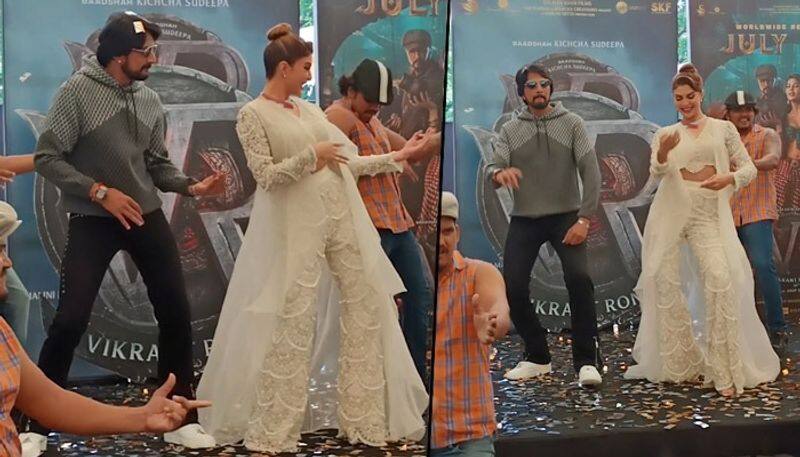 Vikram Rona trailer Kiccha Sudeepa Jacqueline Fernandez sizzle together as they shake a leg on Ra Ra Rakkamma drb